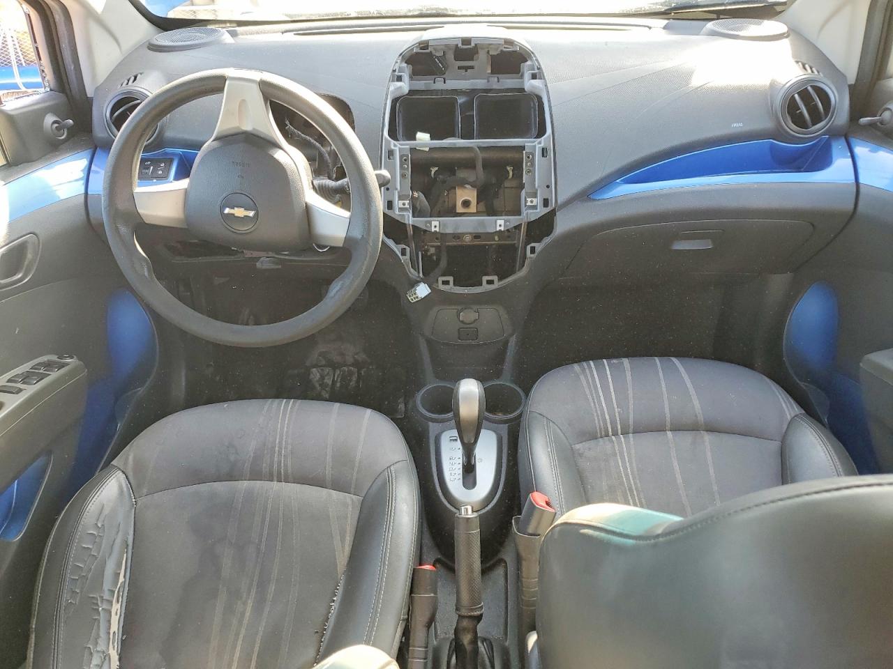 2013 Chevrolet Spark Ls Blue vin: KL8CB6S98DC503553