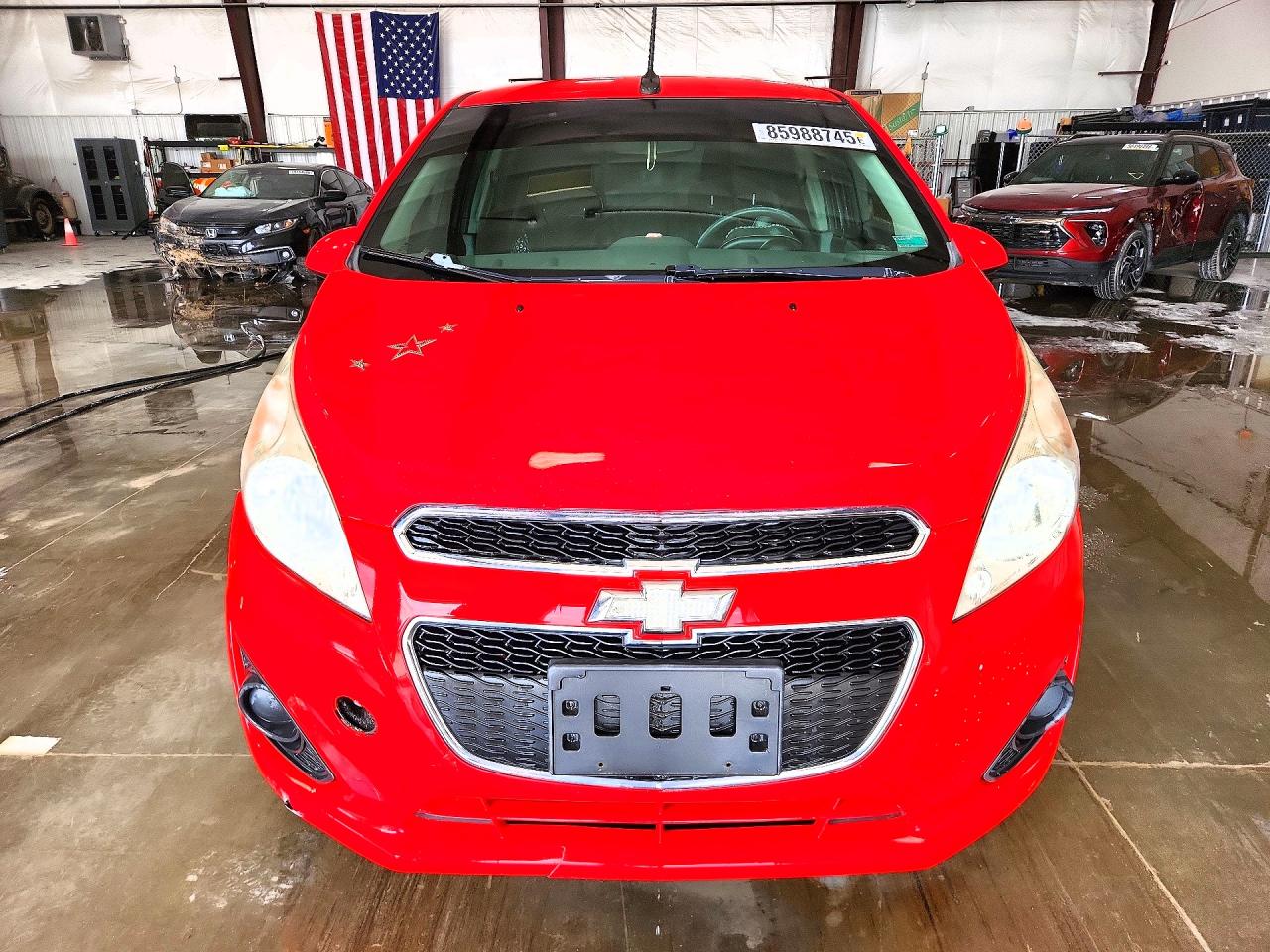 2014 Chevrolet Spark Ls Красный vin: KL8CB6S98EC544265