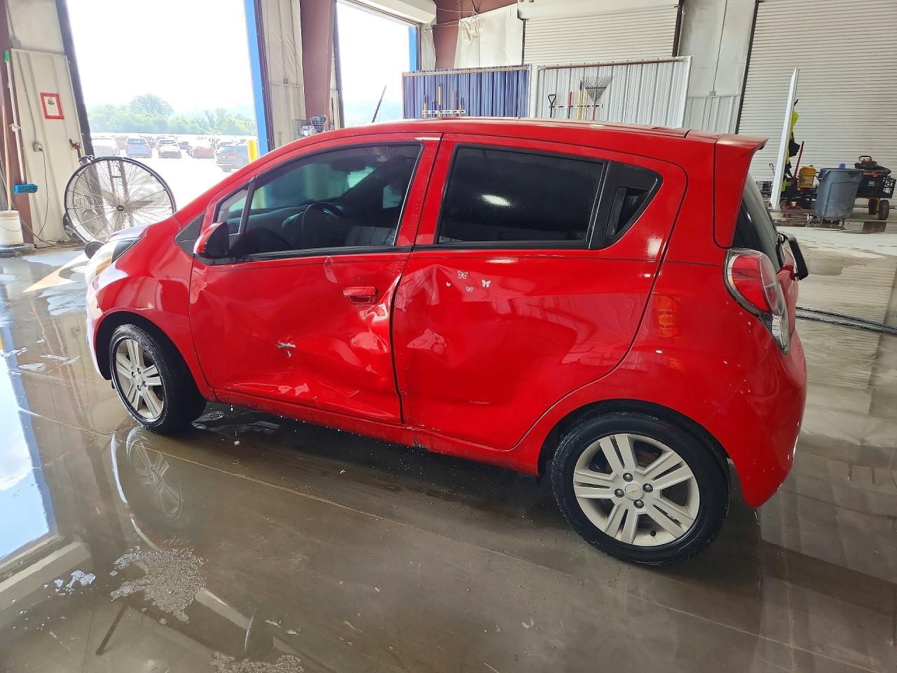 2014 Chevrolet Spark Ls Красный vin: KL8CB6S98EC544265
