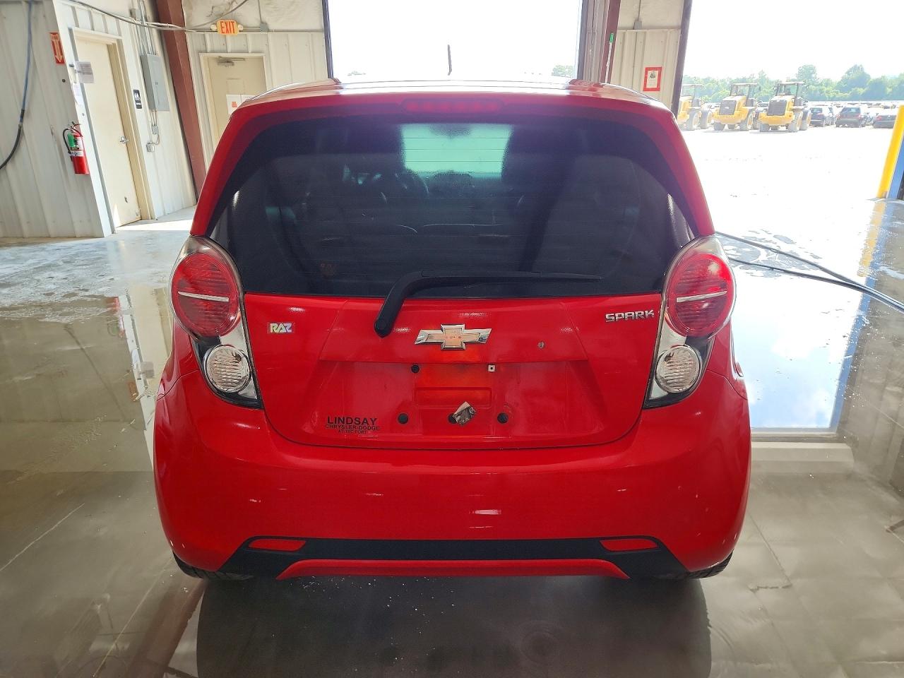 2014 Chevrolet Spark Ls Красный vin: KL8CB6S98EC544265