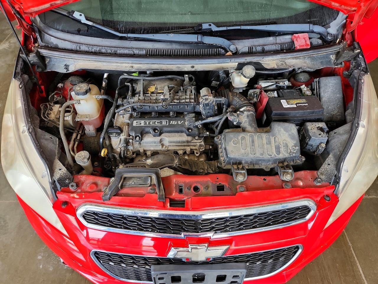 2014 Chevrolet Spark Ls Красный vin: KL8CB6S98EC544265