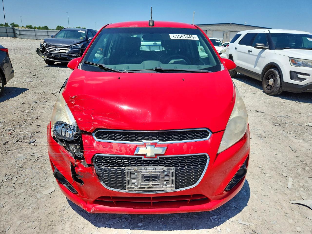 2015 Chevrolet Spark Ls Красный vin: KL8CB6S98FC730695