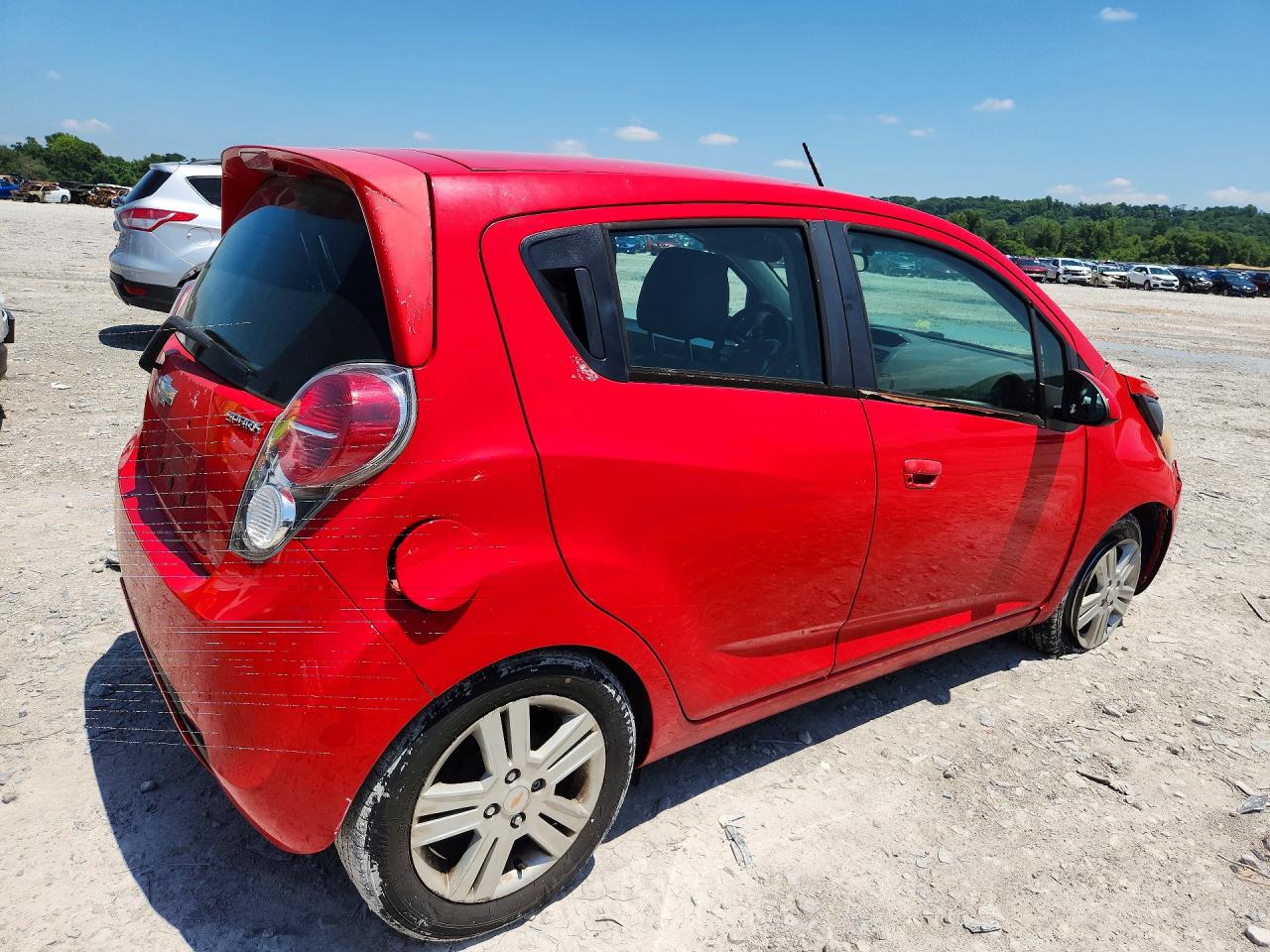 2015 Chevrolet Spark Ls Красный vin: KL8CB6S98FC730695