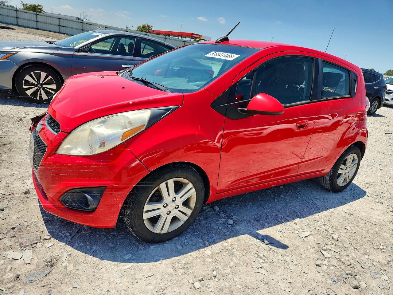 2015 Chevrolet Spark Ls Красный vin: KL8CB6S98FC730695