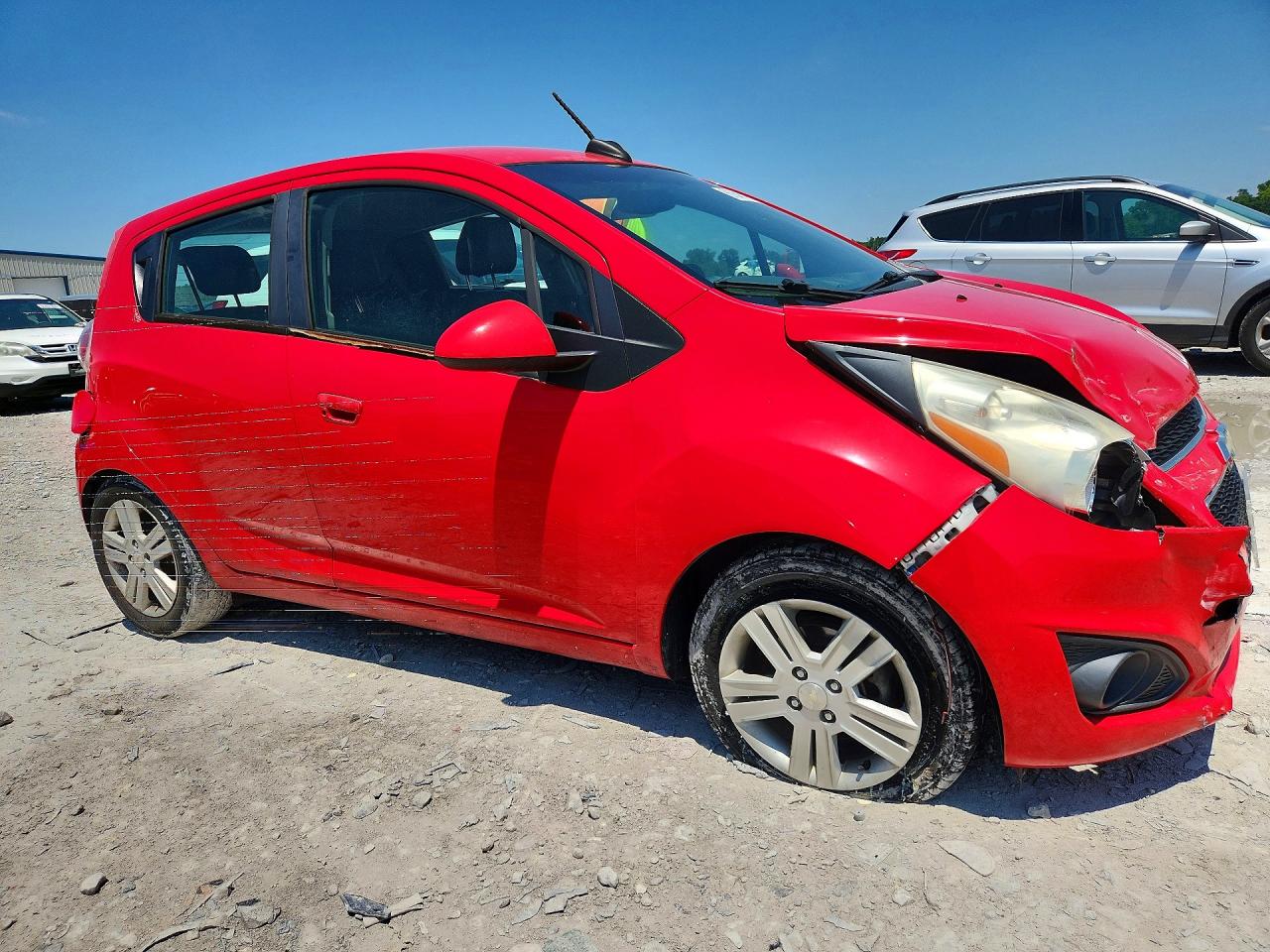 2015 Chevrolet Spark Ls Красный vin: KL8CB6S98FC730695