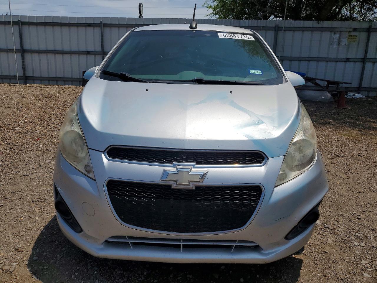 2015 Chevrolet Spark Ls Silver vin: KL8CB6S98FC808540