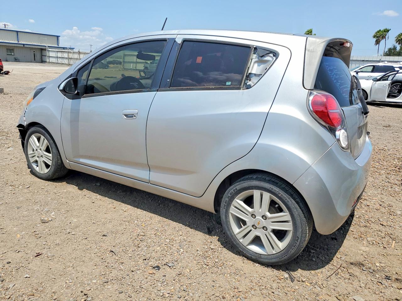2015 Chevrolet Spark Ls Silver vin: KL8CB6S98FC808540