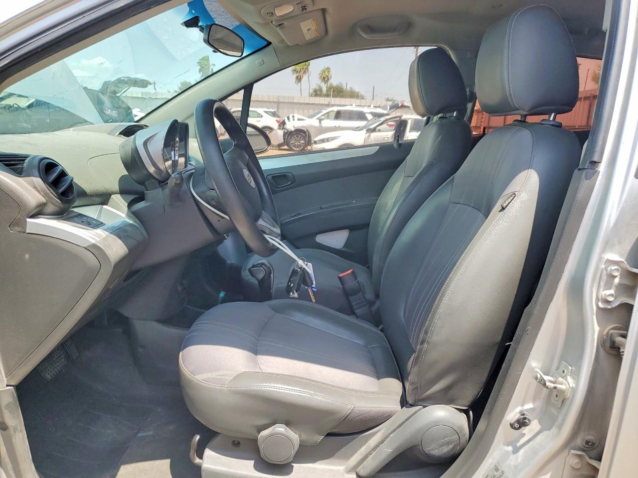 2015 Chevrolet Spark Ls Silver vin: KL8CB6S98FC808540