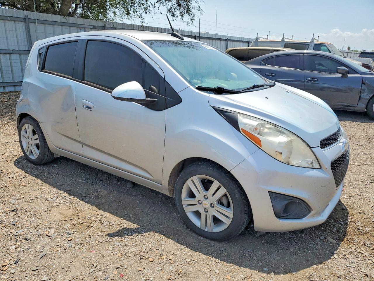 2015 Chevrolet Spark Ls Silver vin: KL8CB6S98FC808540