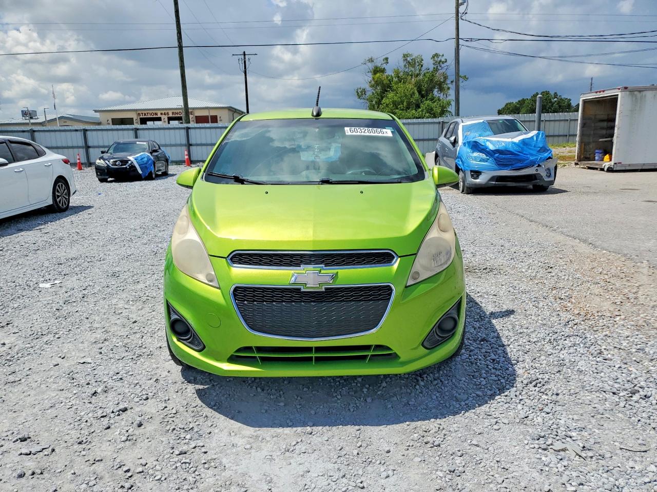 2015 Chevrolet Spark Ls Green vin: KL8CB6S98FC809123
