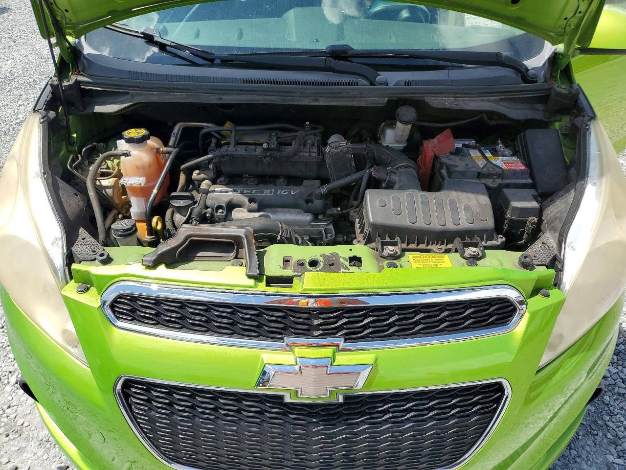 2015 Chevrolet Spark Ls Green vin: KL8CB6S98FC809123