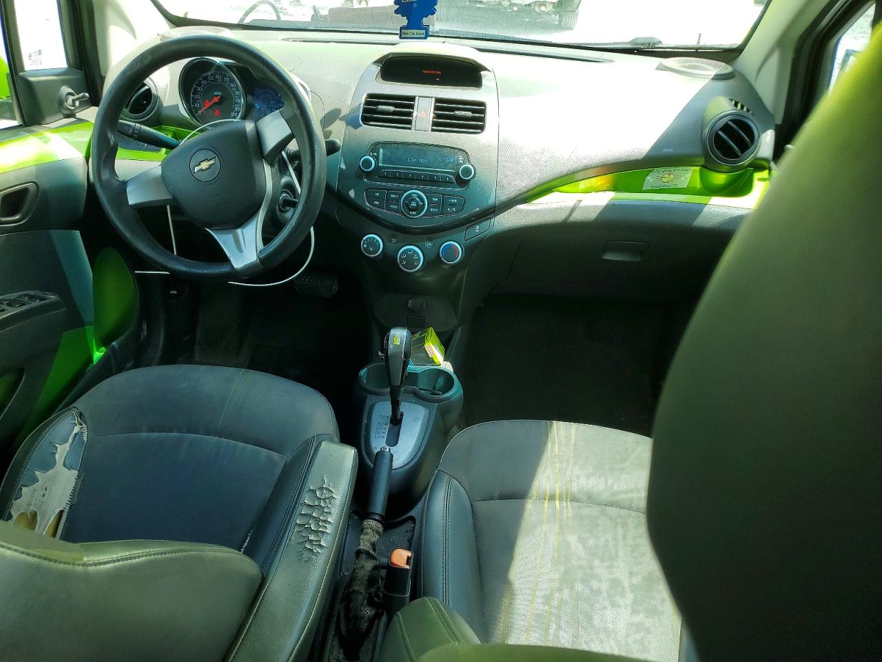 2015 Chevrolet Spark Ls Green vin: KL8CB6S98FC809123