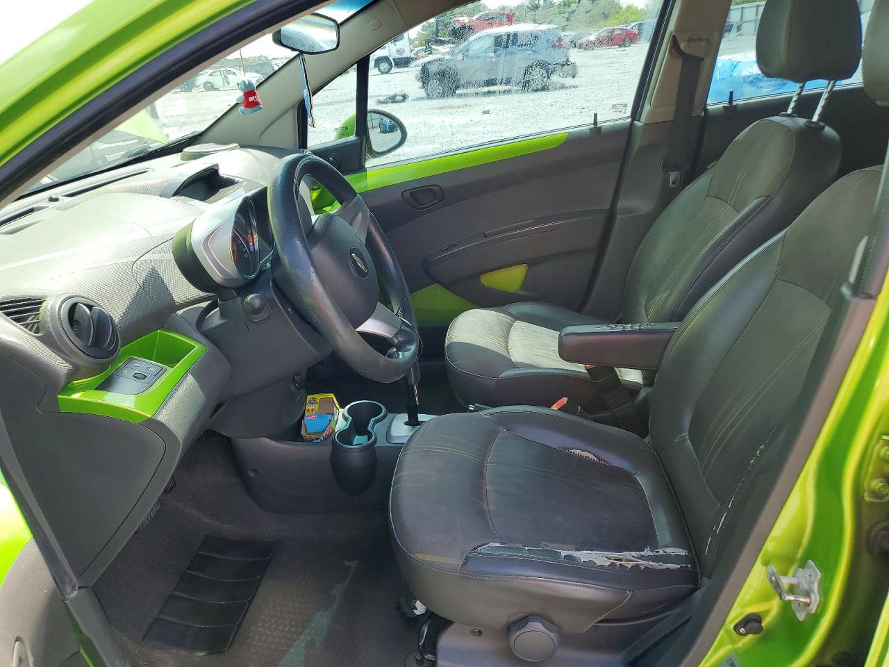 2015 Chevrolet Spark Ls Green vin: KL8CB6S98FC809123