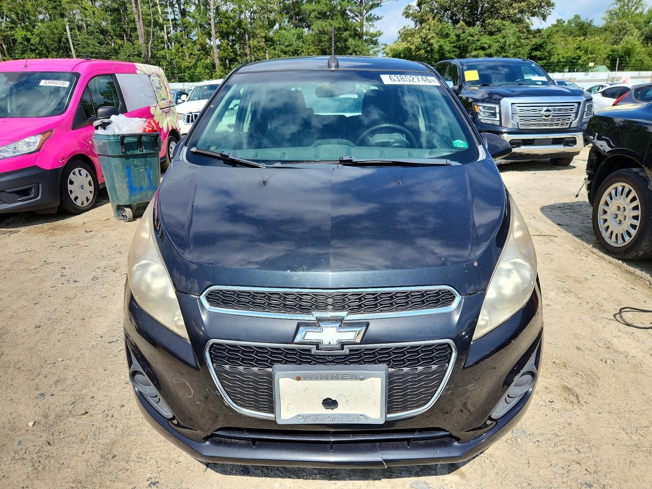 2013 Chevrolet Spark Ls Black vin: KL8CB6S99DC511144