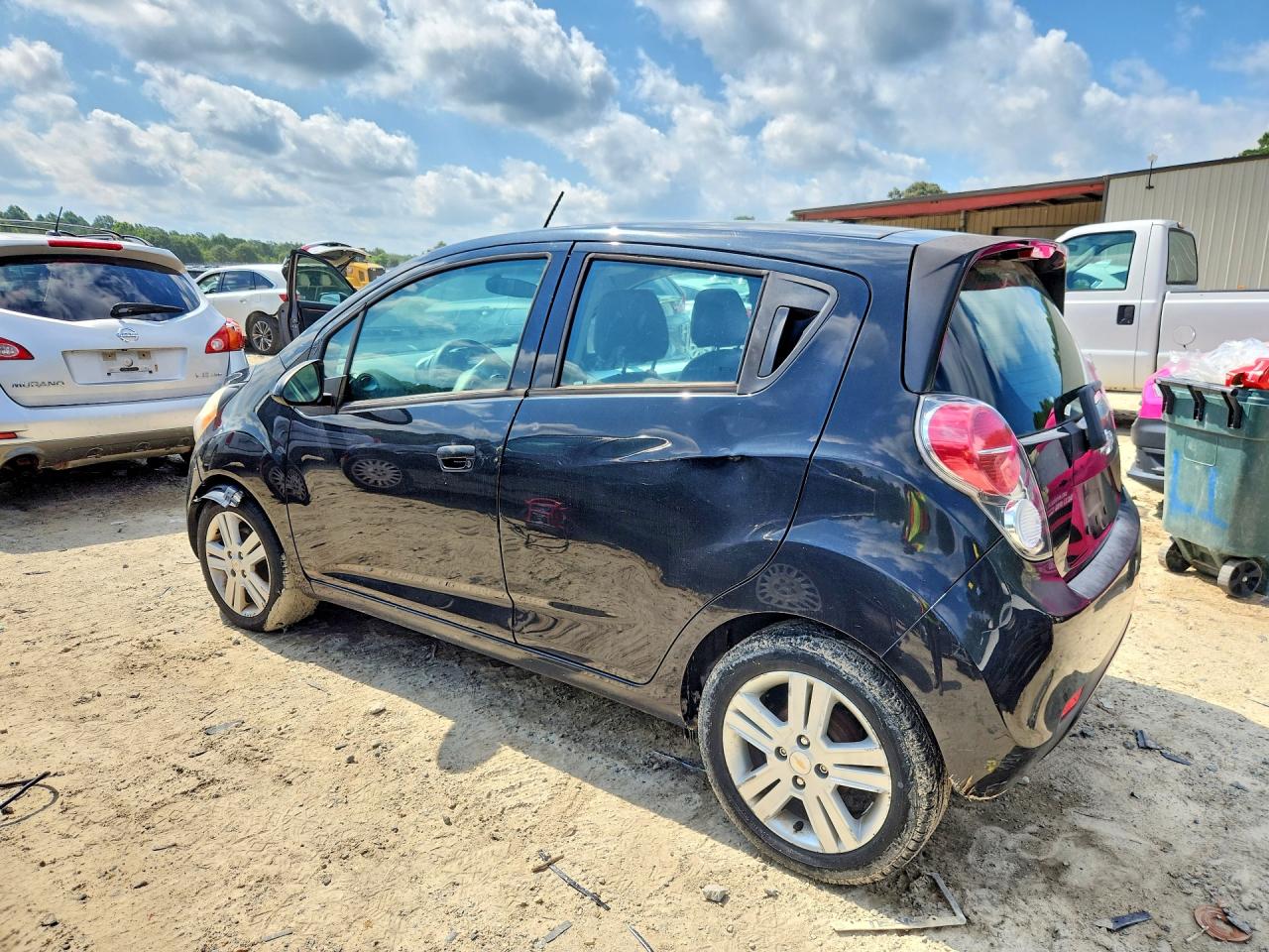 2013 Chevrolet Spark Ls Black vin: KL8CB6S99DC511144
