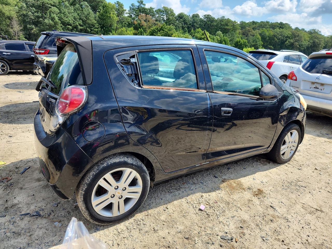 2013 Chevrolet Spark Ls Black vin: KL8CB6S99DC511144