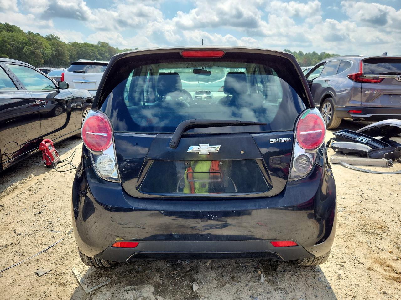 2013 Chevrolet Spark Ls Black vin: KL8CB6S99DC511144