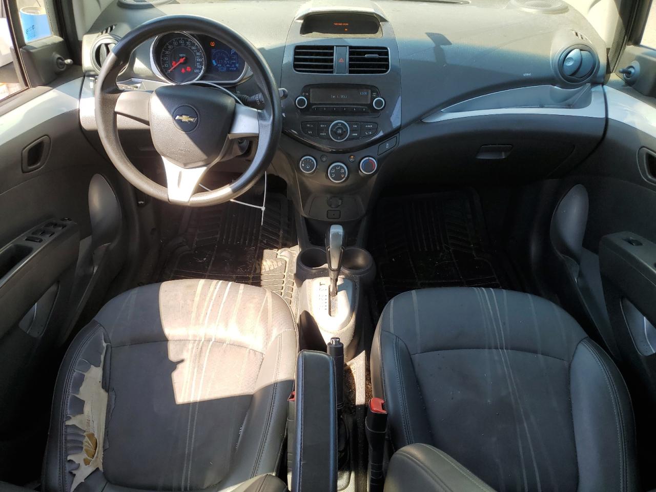 2013 Chevrolet Spark Ls White vin: KL8CB6S99DC562790