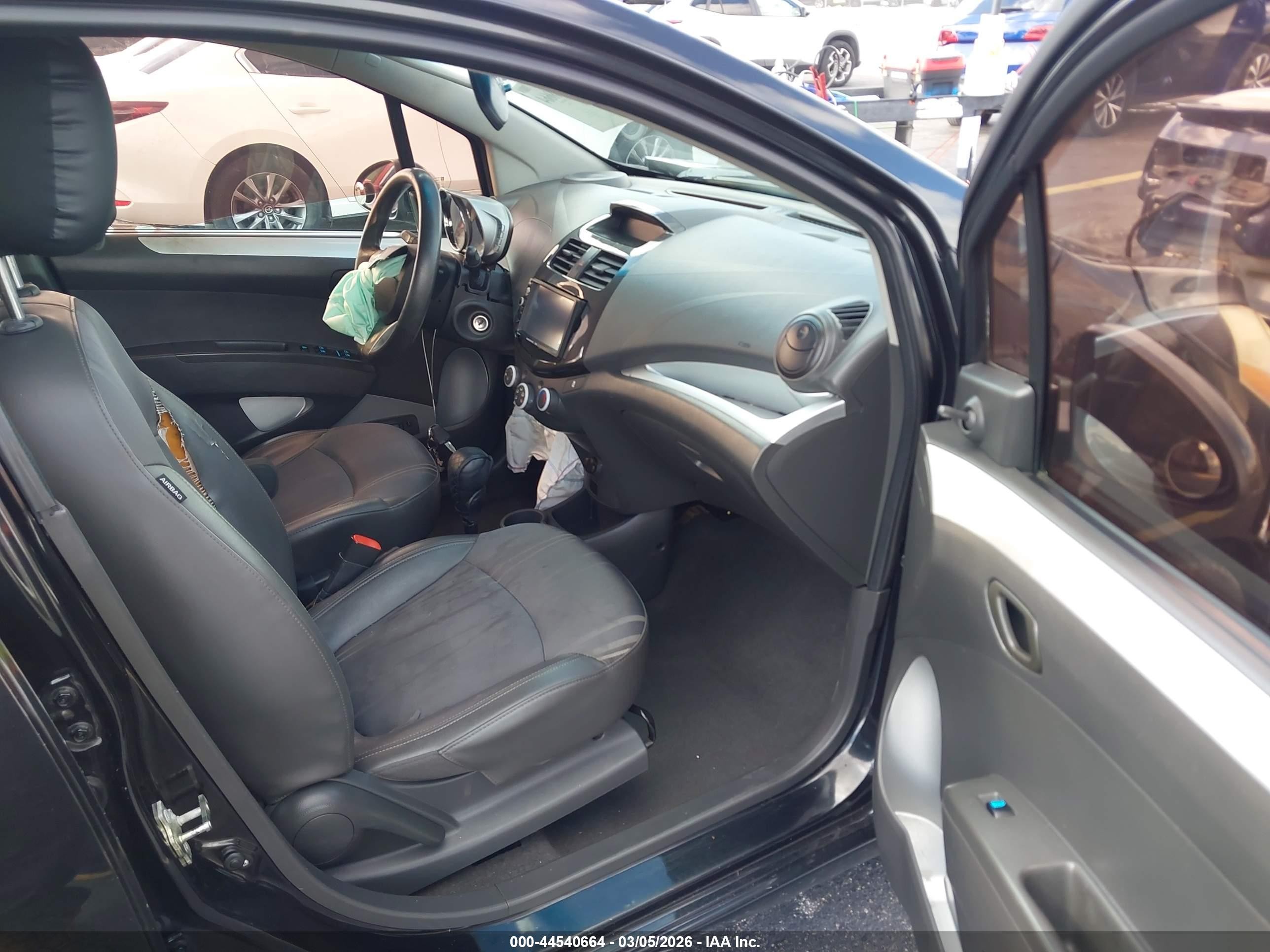 2013 Chevrolet Spark Ls Auto Black vin: KL8CB6S99DC563048