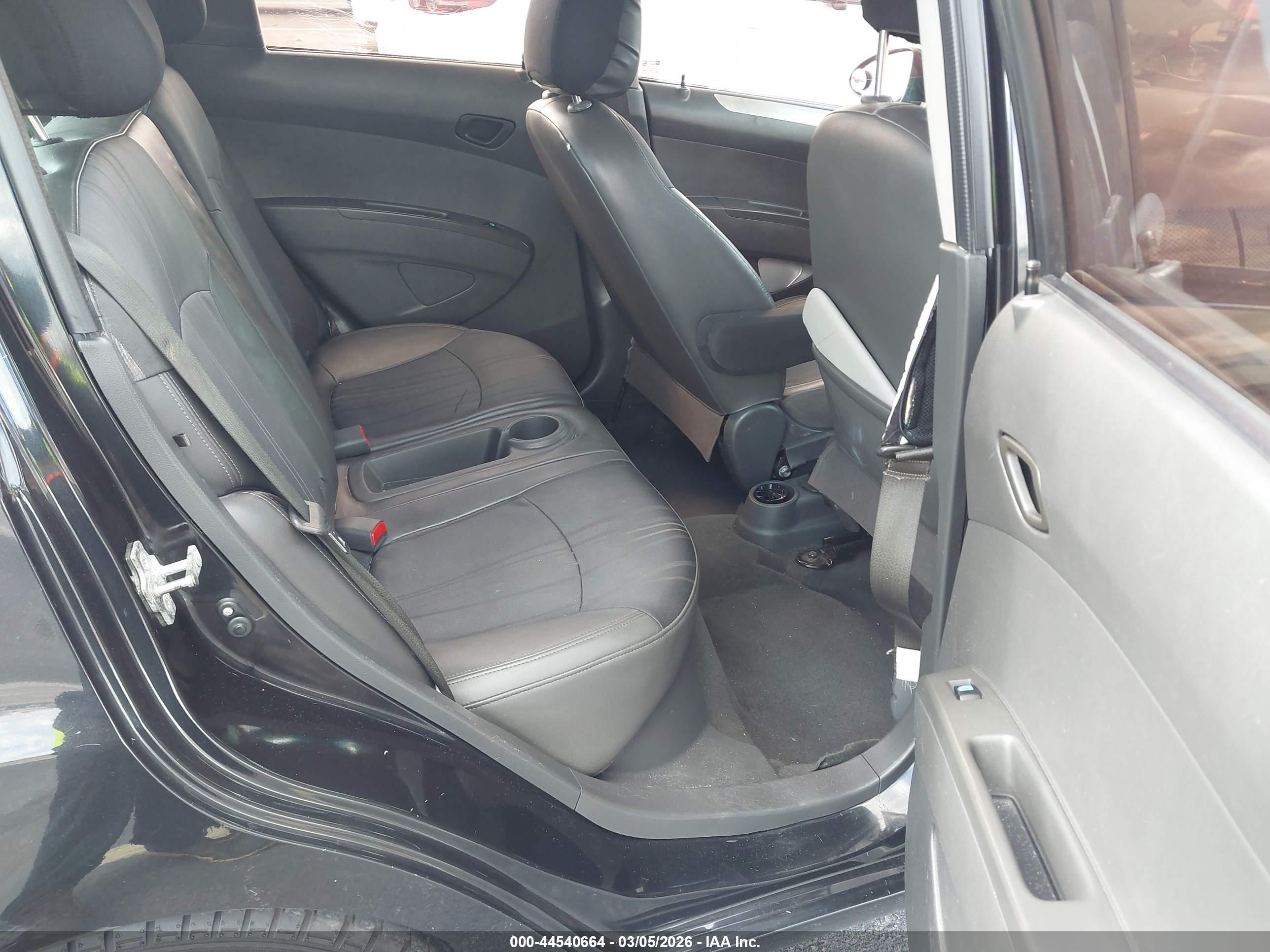 2013 Chevrolet Spark Ls Auto Black vin: KL8CB6S99DC563048