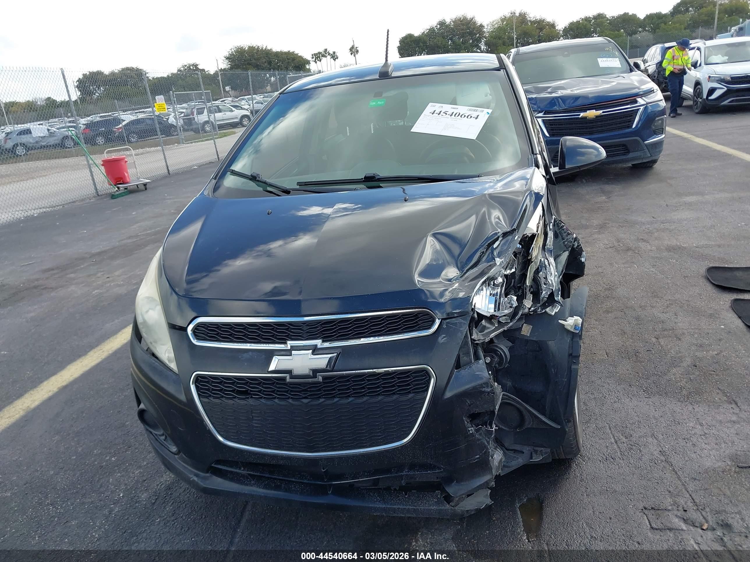 2013 Chevrolet Spark Ls Auto Black vin: KL8CB6S99DC563048