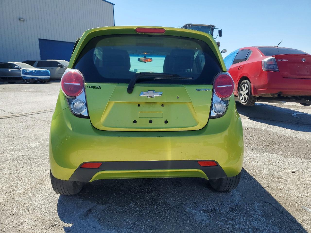2013 Chevrolet Spark Ls Зеленый vin: KL8CB6S99DC589701