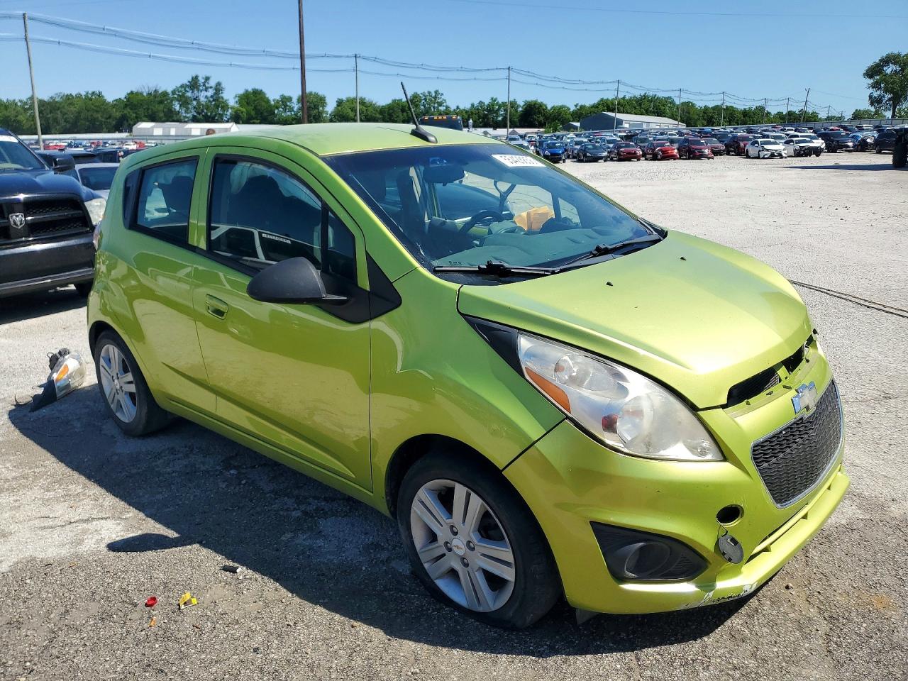 2013 Chevrolet Spark Ls Зеленый vin: KL8CB6S99DC589701