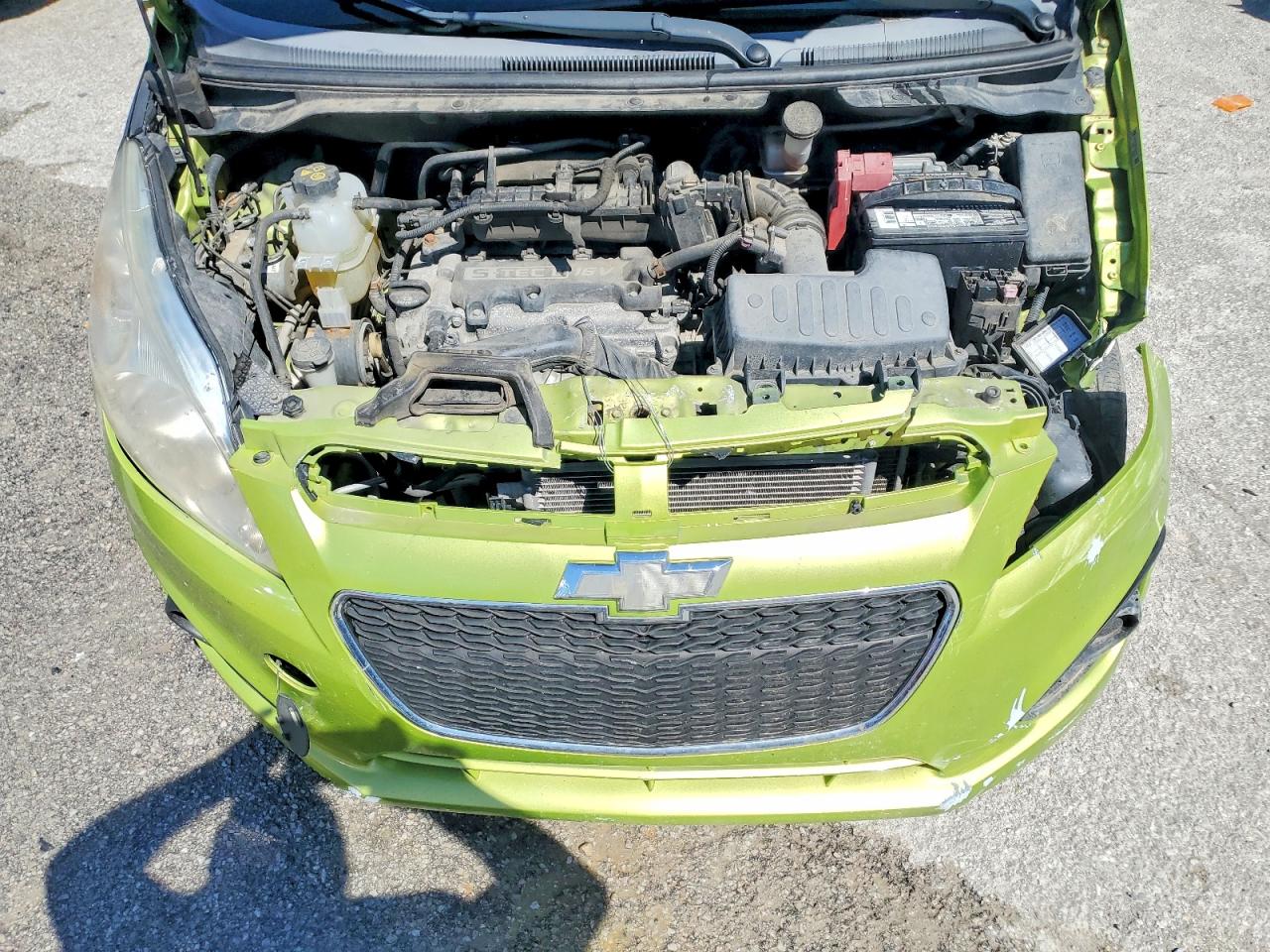 2013 Chevrolet Spark Ls Зеленый vin: KL8CB6S99DC589701