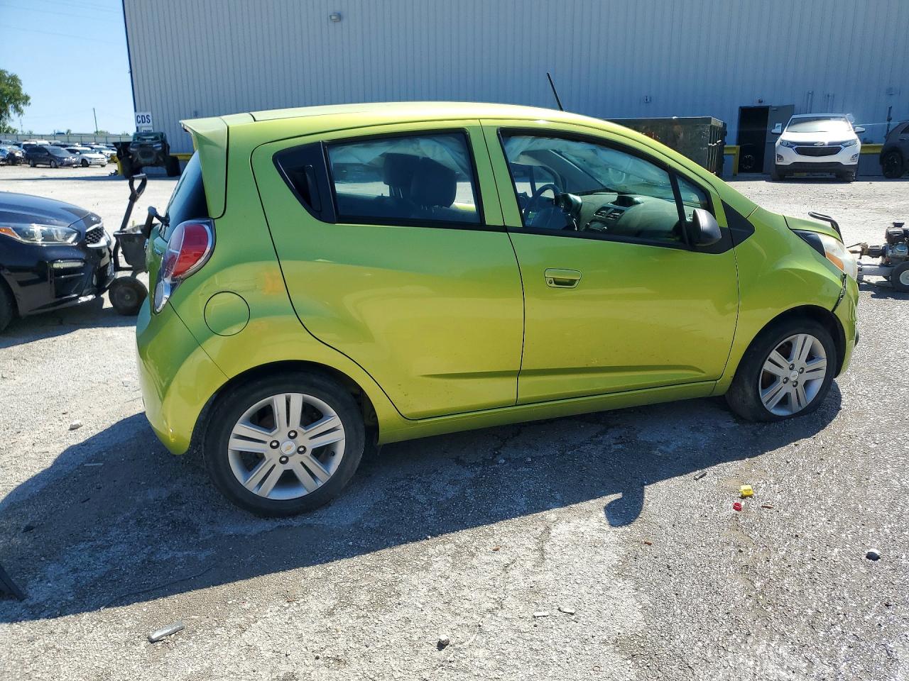 2013 Chevrolet Spark Ls Зеленый vin: KL8CB6S99DC589701