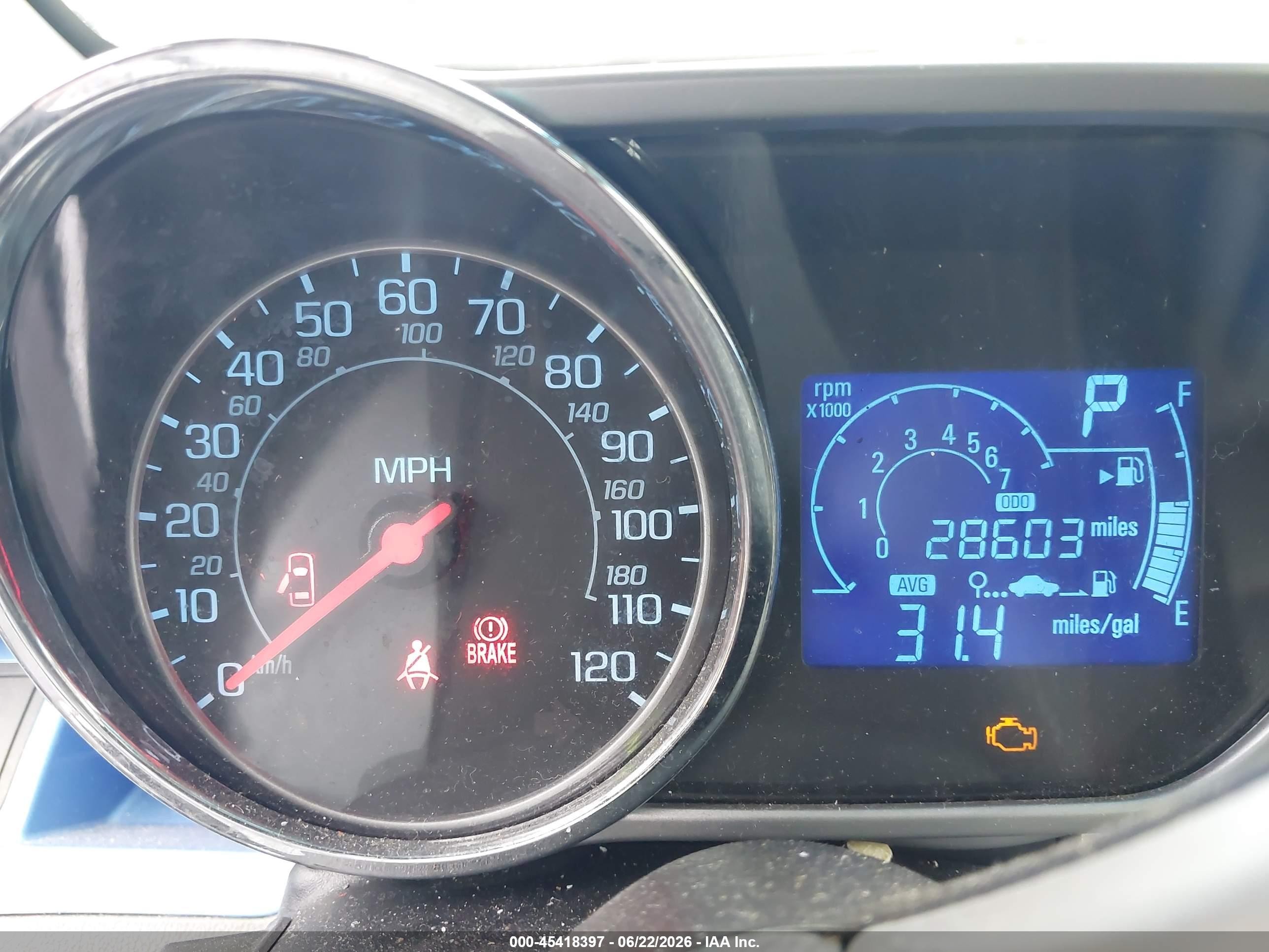 2014 Chevrolet Spark Ls Auto Blue vin: KL8CB6S99EC415077
