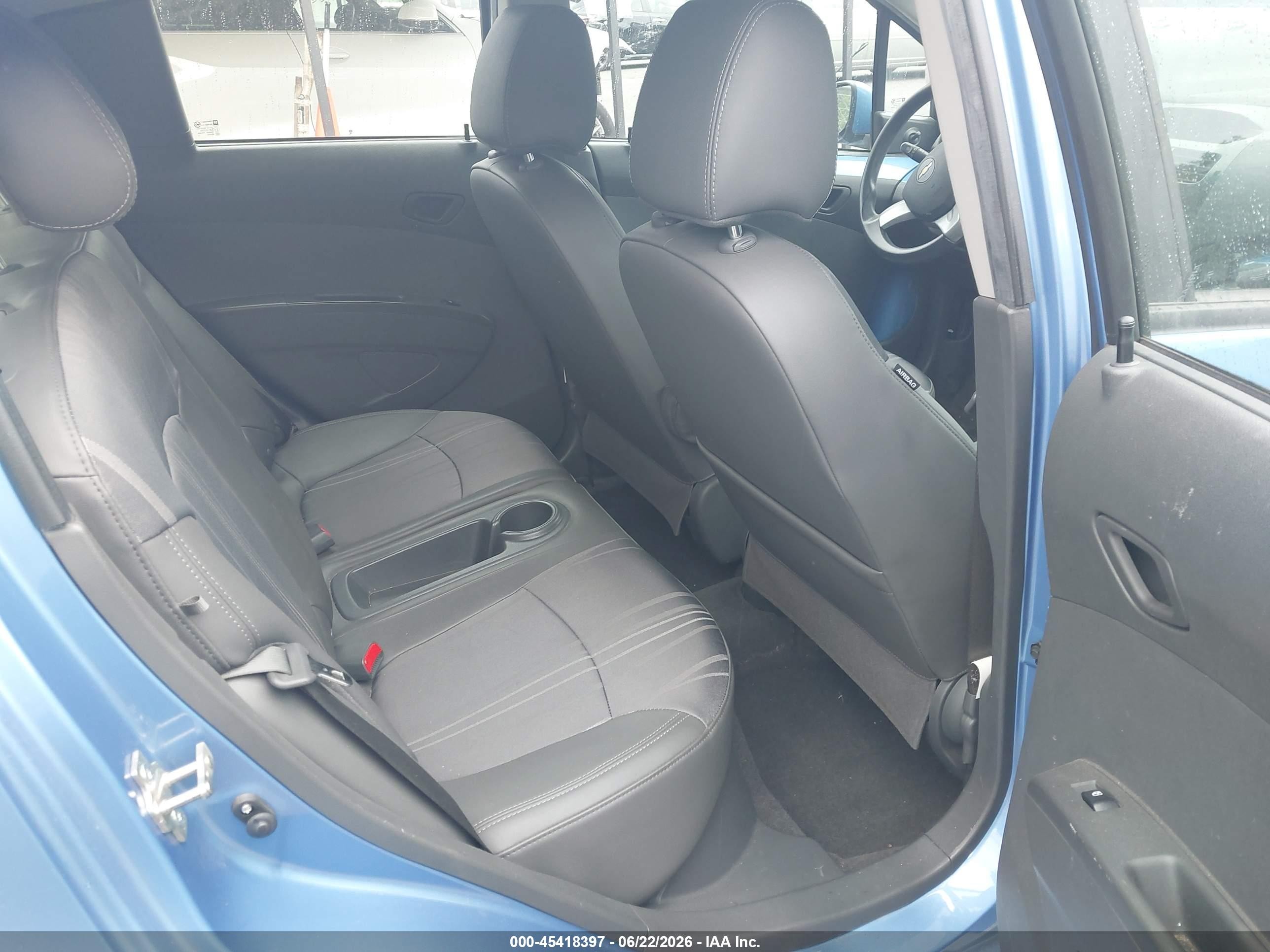 2014 Chevrolet Spark Ls Auto Blue vin: KL8CB6S99EC415077