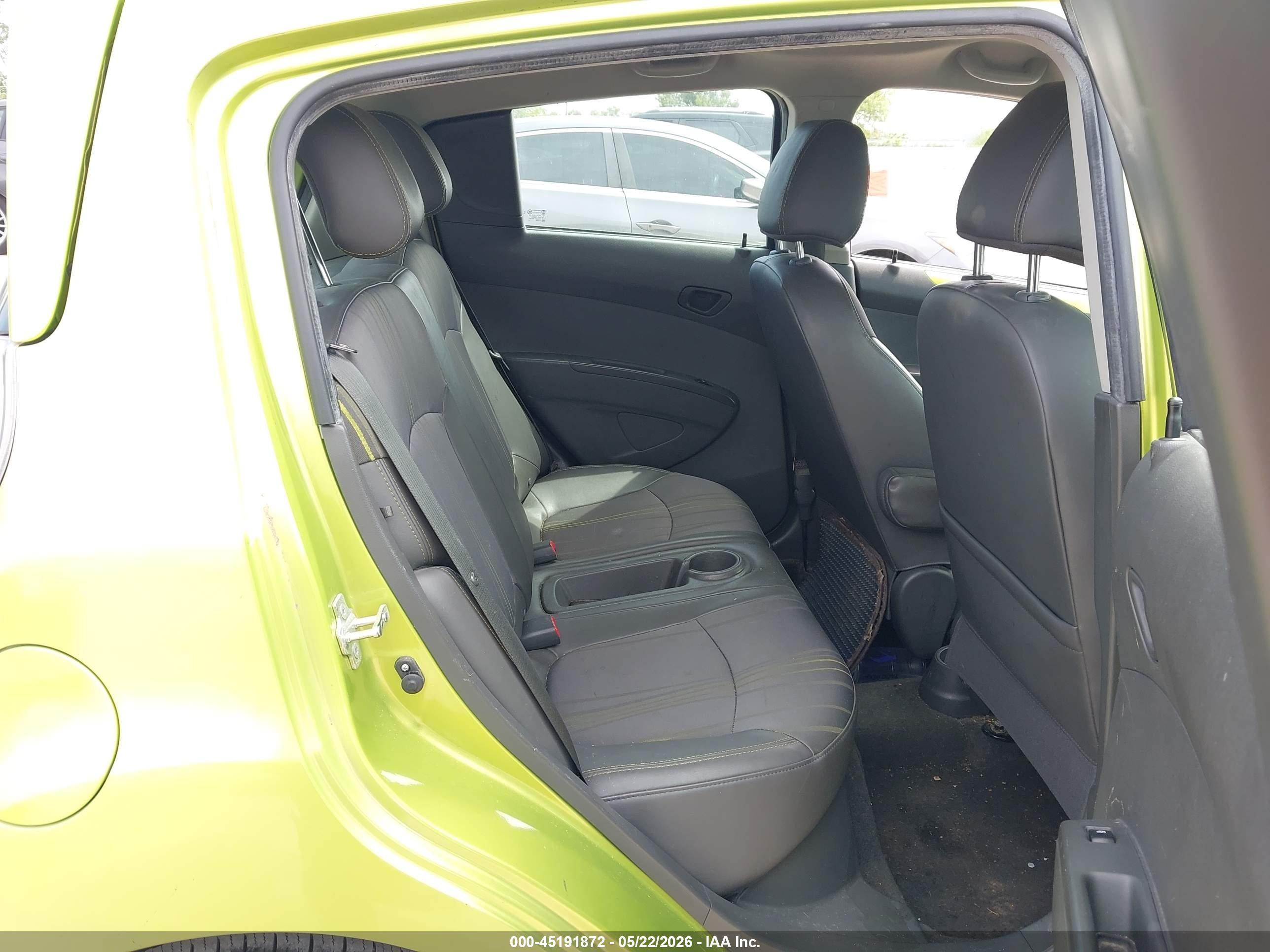 2014 Chevrolet Spark Ls Auto Green vin: KL8CB6S99EC422143