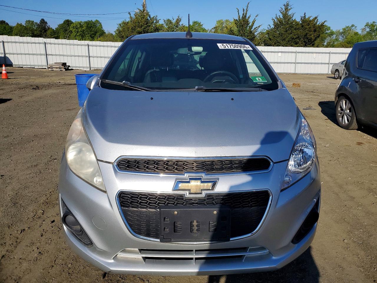 2014 Chev Spark Silver vin: KL8CB6S99EC439766