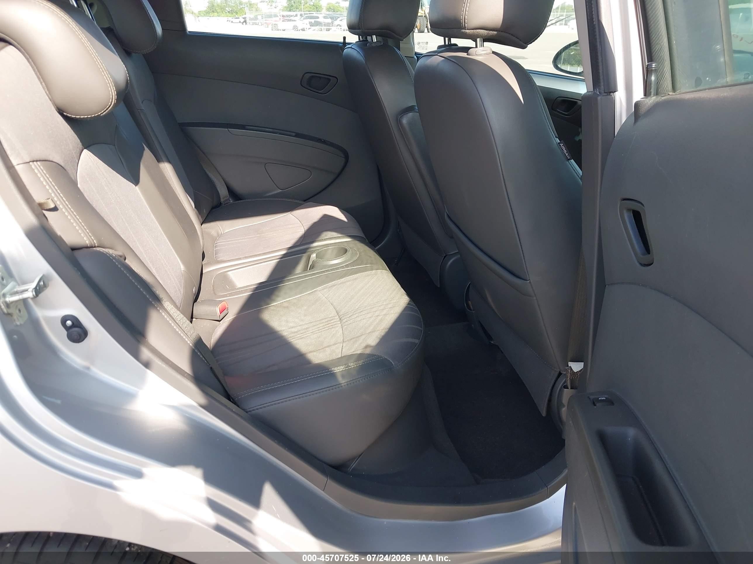 2014 Chevrolet Spark Ls Auto Silver vin: KL8CB6S99EC445325