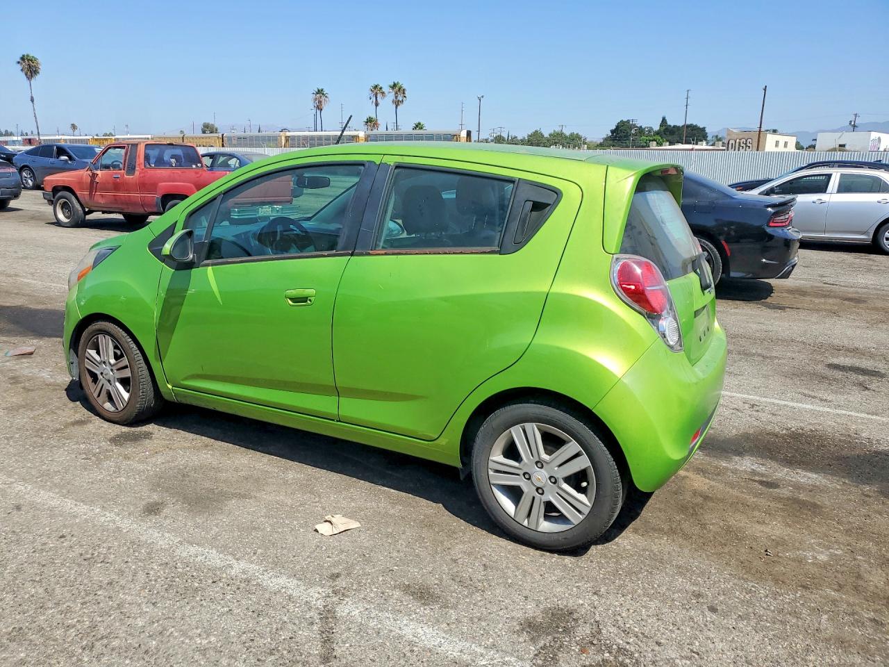 2014 Chevrolet Spark Ls Green vin: KL8CB6S99EC541424