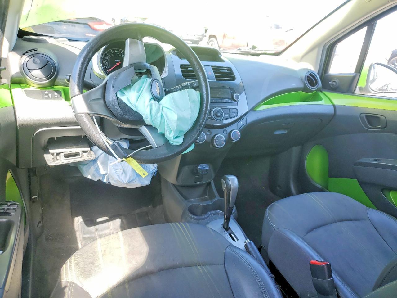2014 Chevrolet Spark Ls Green vin: KL8CB6S99EC541424
