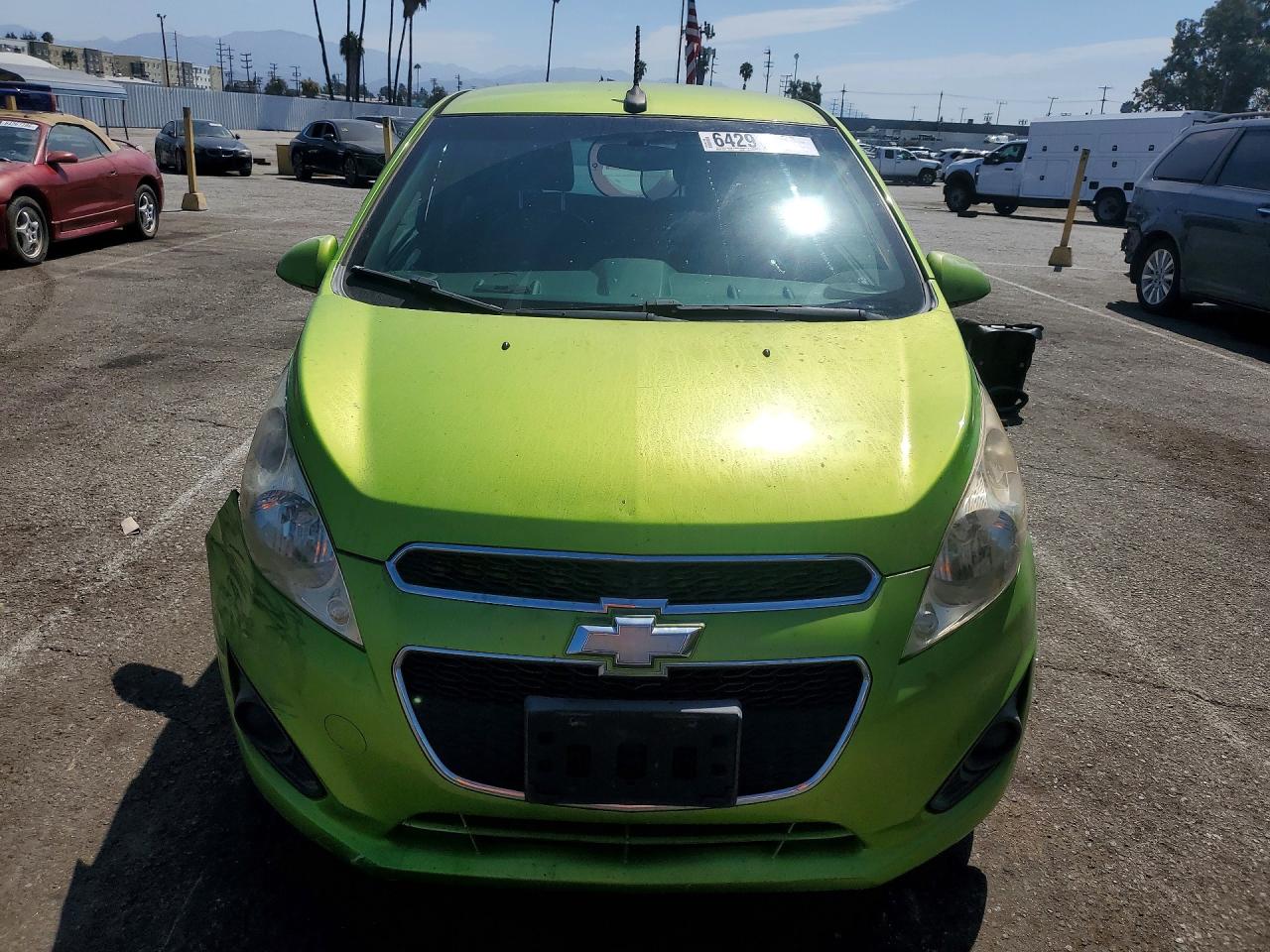 2014 Chevrolet Spark Ls Green vin: KL8CB6S99EC541424