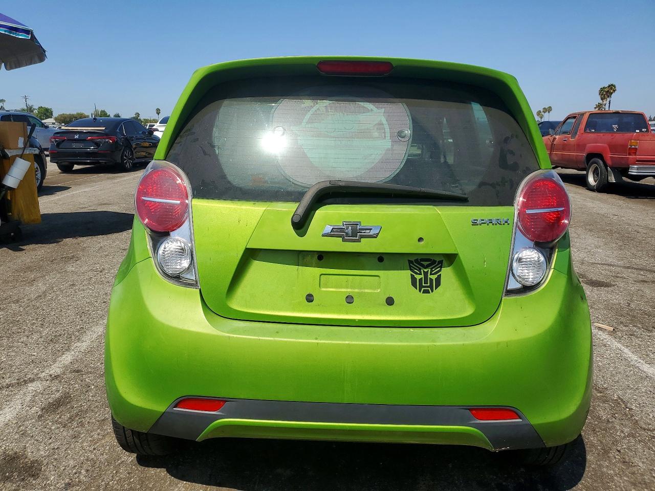 2014 Chevrolet Spark Ls Green vin: KL8CB6S99EC541424