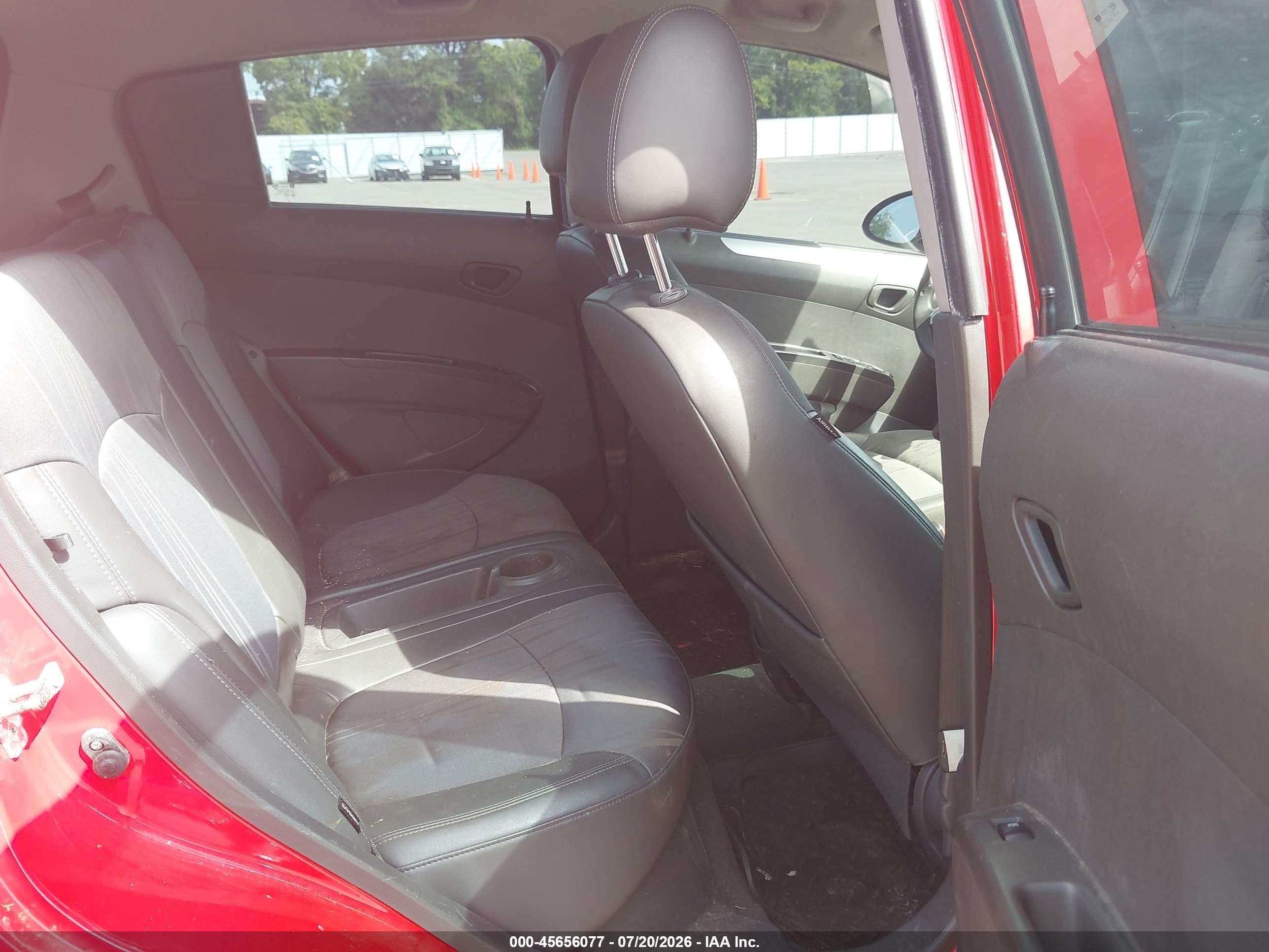 2015 Chevrolet Spark Ls Cvt Red vin: KL8CB6S99FC766220