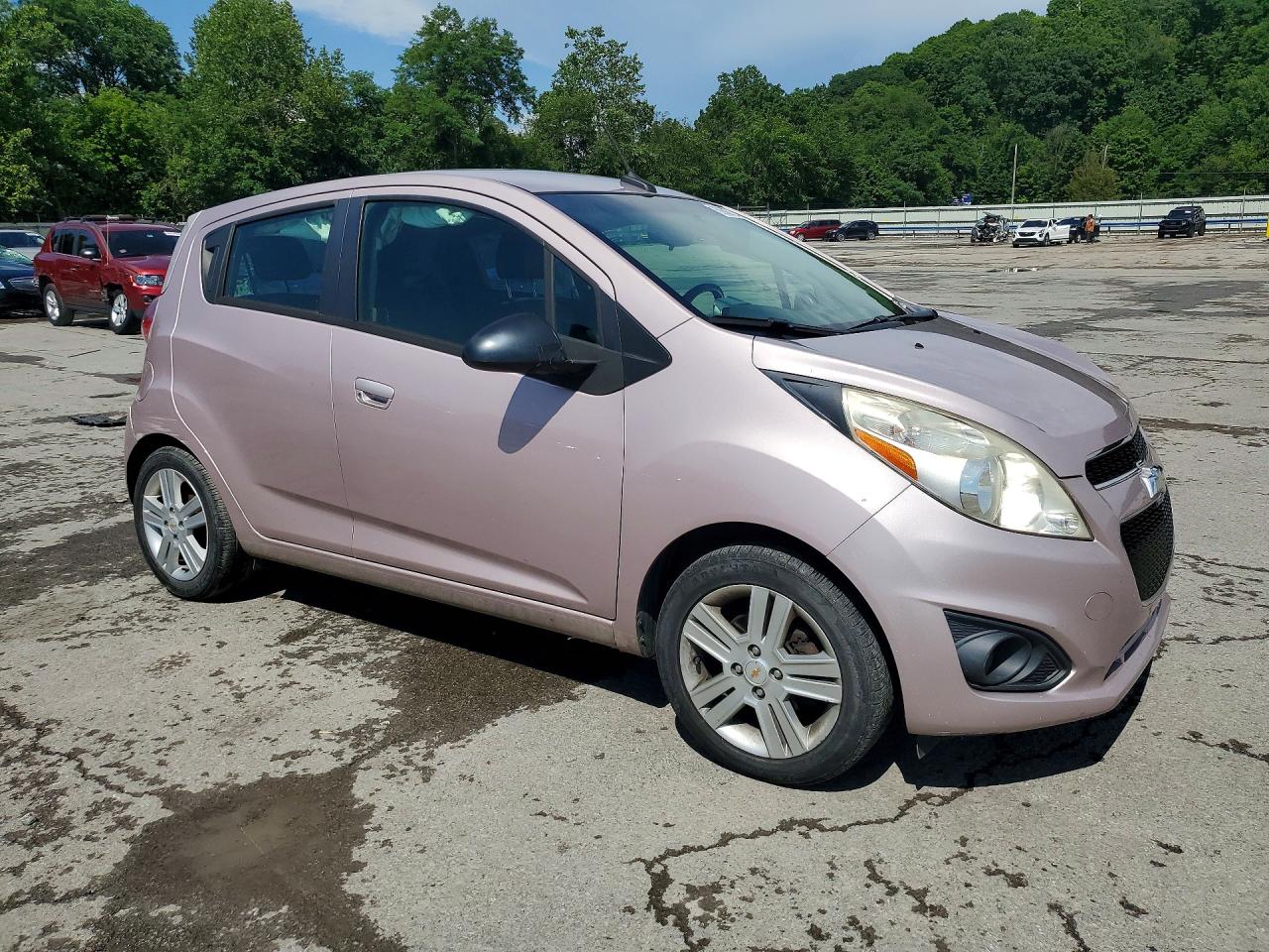 2013 Chevrolet Spark Ls Pink vin: KL8CB6S9XDC502310