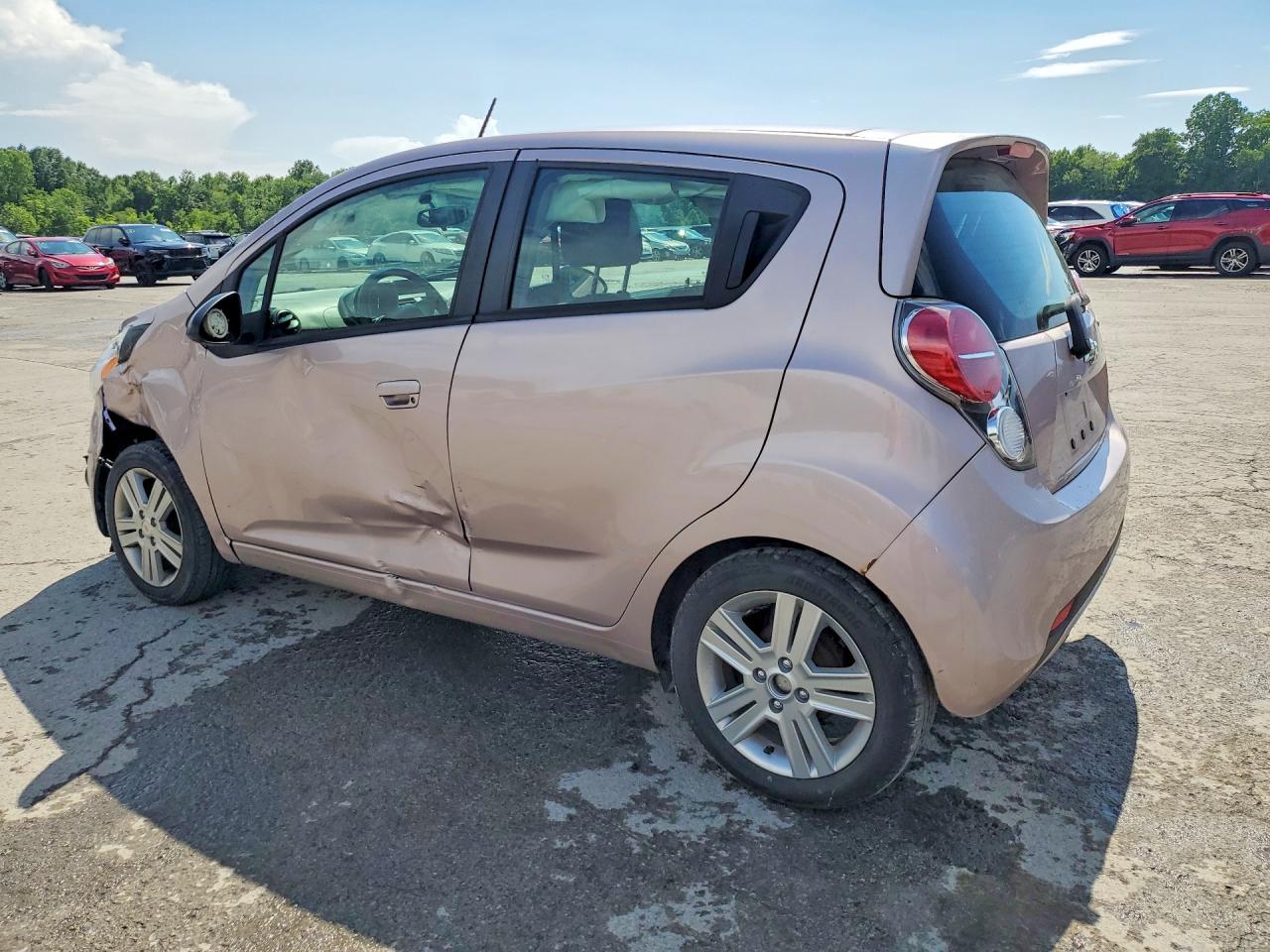 2013 Chevrolet Spark Ls Pink vin: KL8CB6S9XDC502310