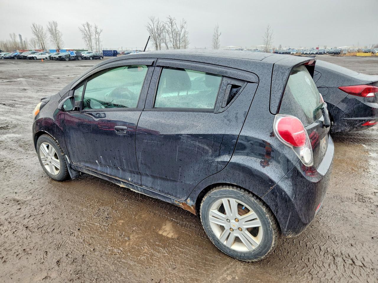 2013 Chevrolet Spark Ls Black vin: KL8CB6S9XDC505627