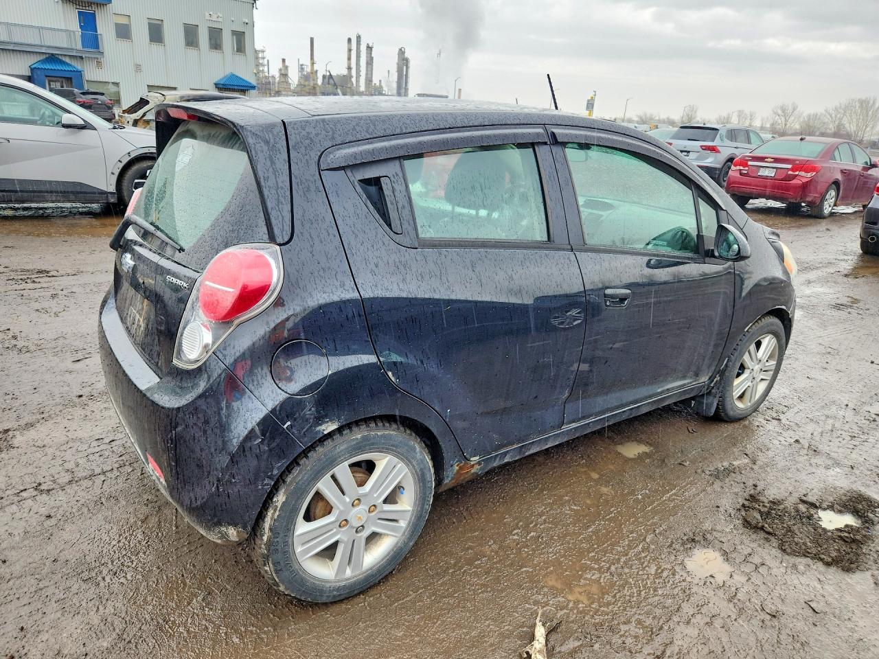 2013 Chevrolet Spark Ls Black vin: KL8CB6S9XDC505627