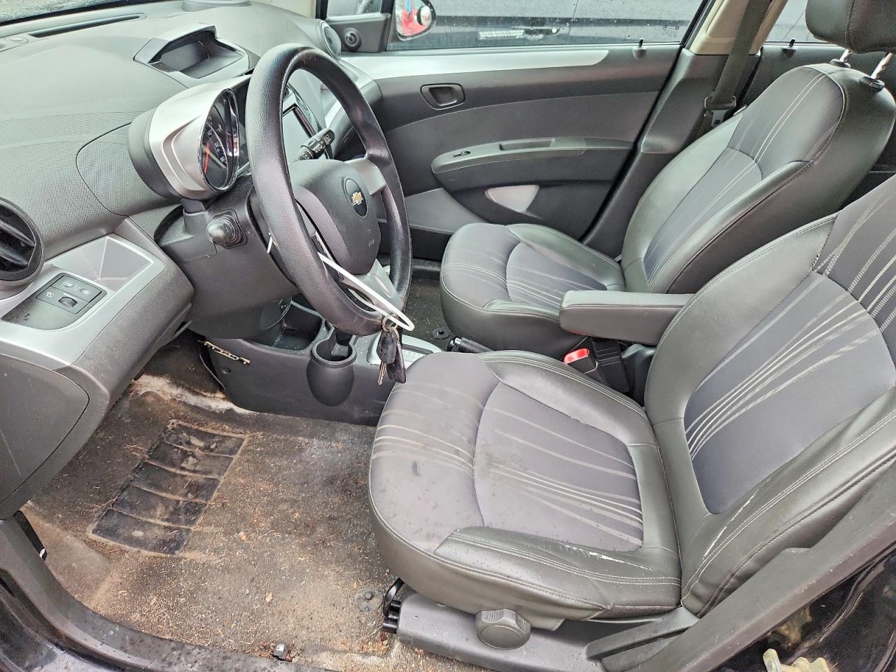 2013 Chevrolet Spark Ls Black vin: KL8CB6S9XDC505627