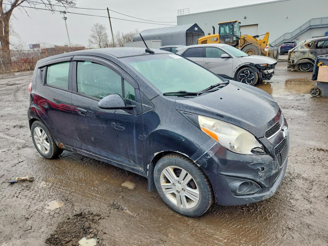 2013 Chevrolet Spark Ls Black vin: KL8CB6S9XDC505627