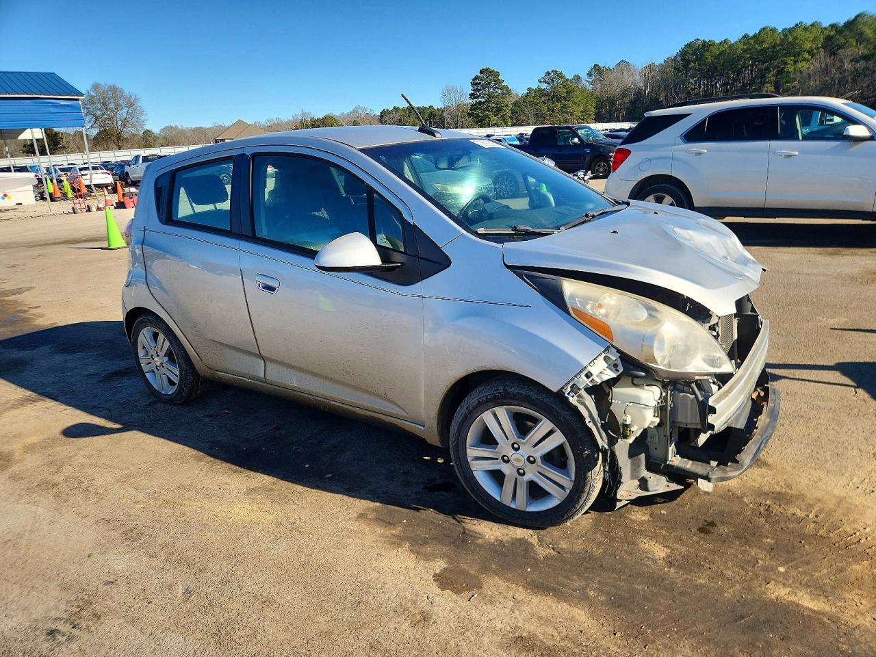2013 Chevrolet Spark Ls Charcoal vin: KL8CB6S9XDC586547