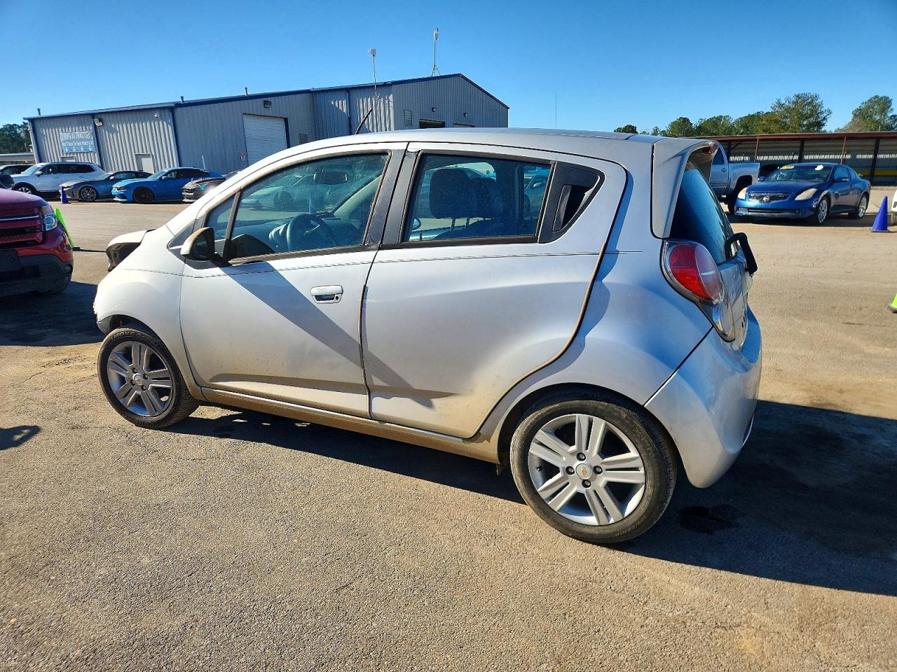 2013 Chevrolet Spark Ls Charcoal vin: KL8CB6S9XDC586547