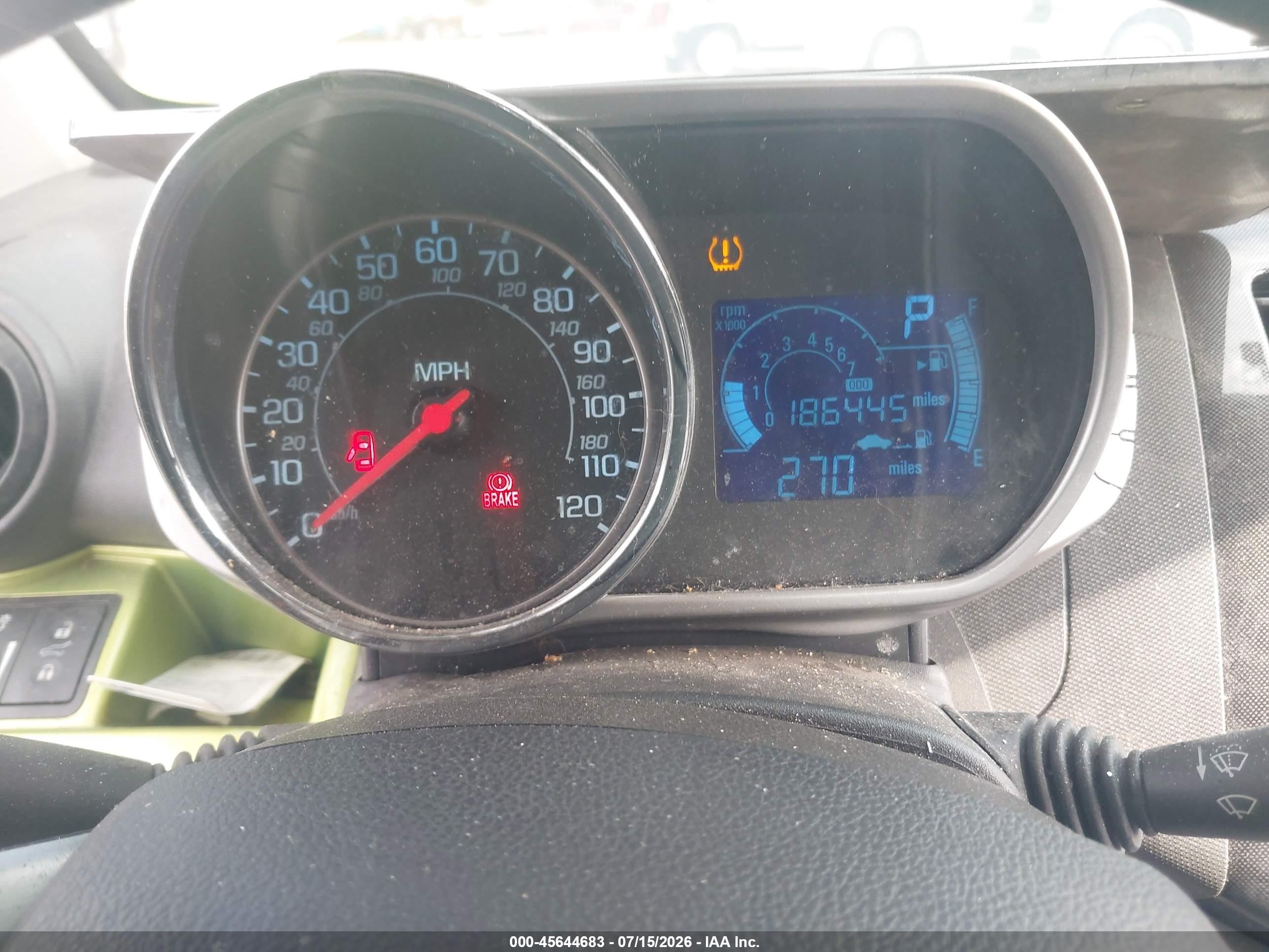 2014 Chevrolet Spark Ls Auto Green vin: KL8CB6S9XEC419929