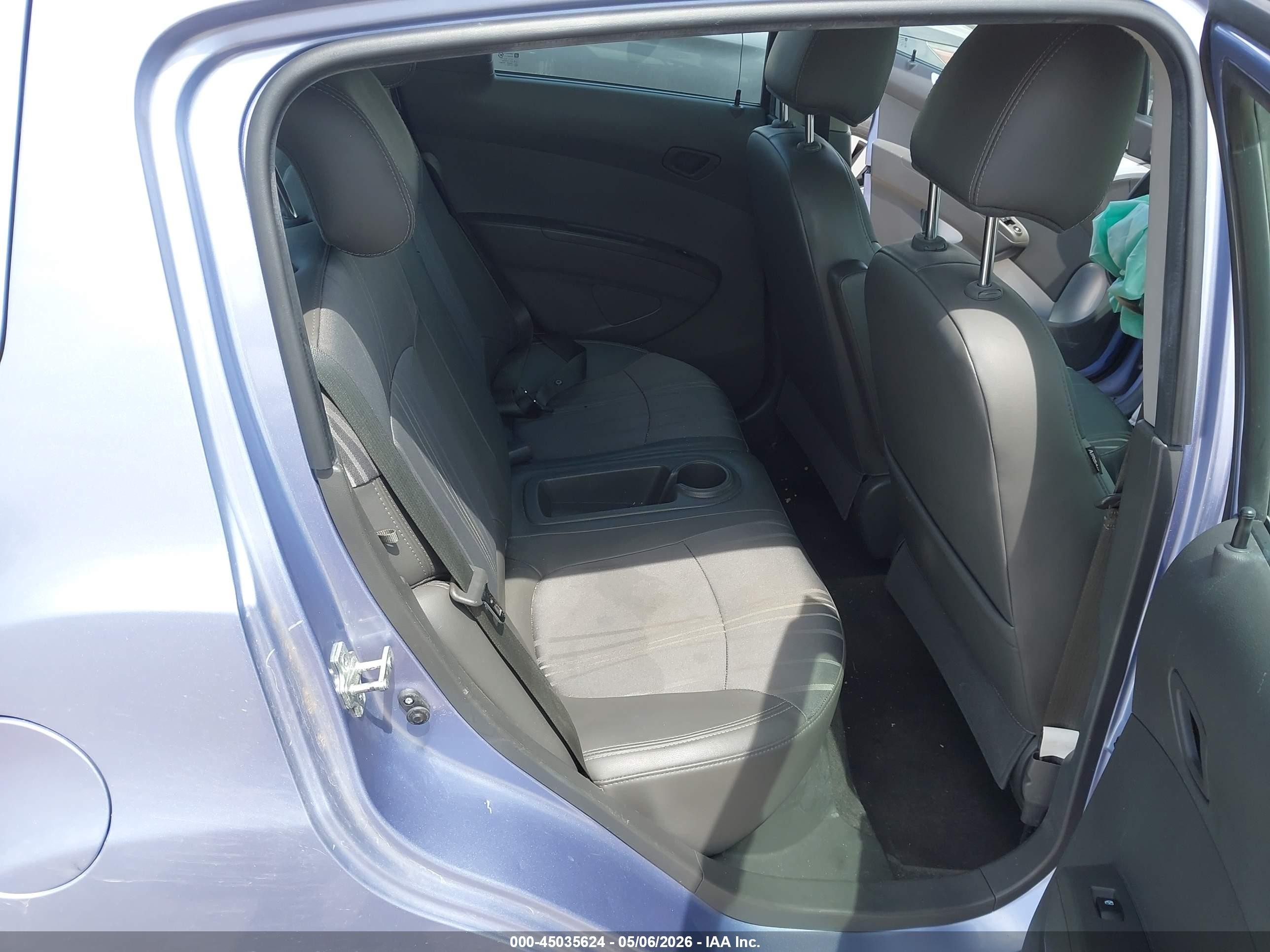 2014 Chevrolet Spark Ls Auto Light Blue vin: KL8CB6S9XEC454681