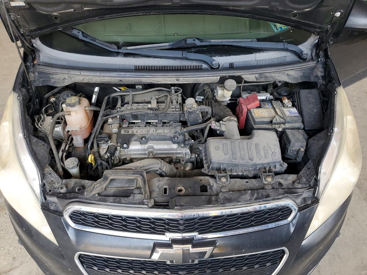 2014 Chevrolet Spark Ls Black vin: KL8CB6S9XEC591703